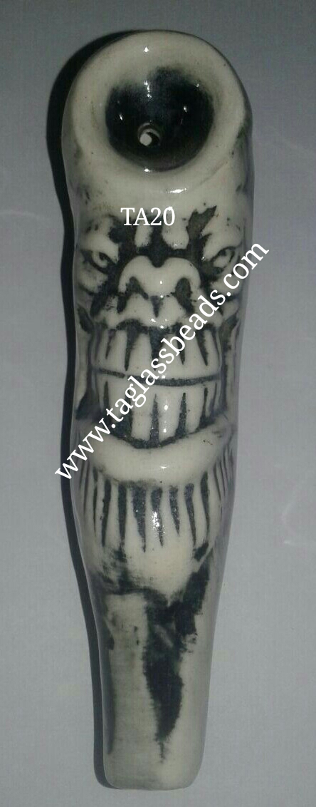 Ceramic Smoking Pipe 002