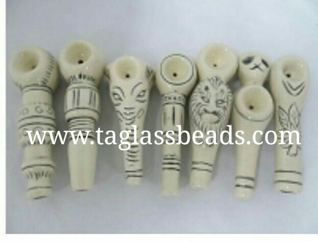 Ceramic Smoking Pipe 001