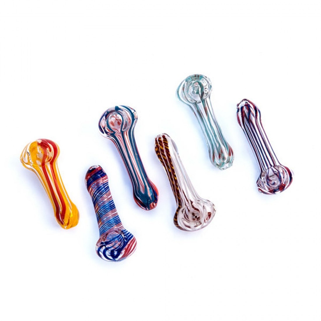  Peanut Inside Out Glass Pipe 0011