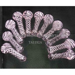 Chunky Inside Out Glass Pipe 0010