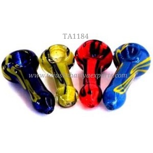 Chunky Inside Out Glass Pipe 004