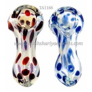 Chunky Inside Out Glass Pipe 002
