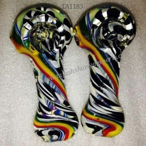 Chunky Inside Out Glass Pipe 001