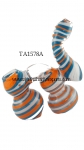  GLASS DOUBLE CHAMBER BUBBLER 006