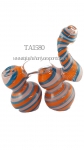  GLASS DOUBLE CHAMBER BUBBLER 005
