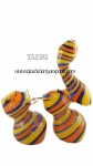  GLASS DOUBLE CHAMBER BUBBLER 003