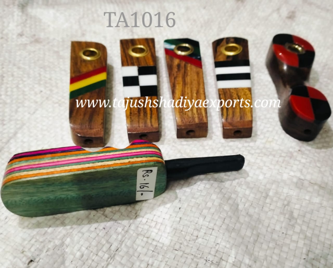 Wooden Smoking Pipe 006
