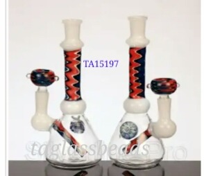  Honey Comb Glass Bong 007